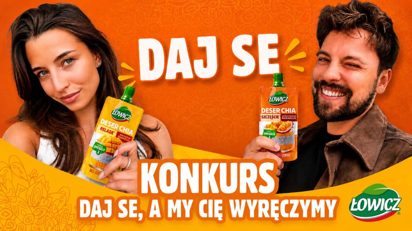 Grafika kampanii konkursowej Łowicz Daj Se